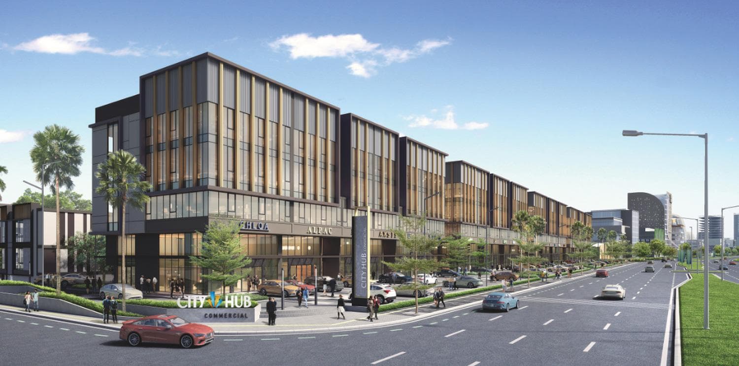 Fasad City Hub Commercial Summarecon Serpong