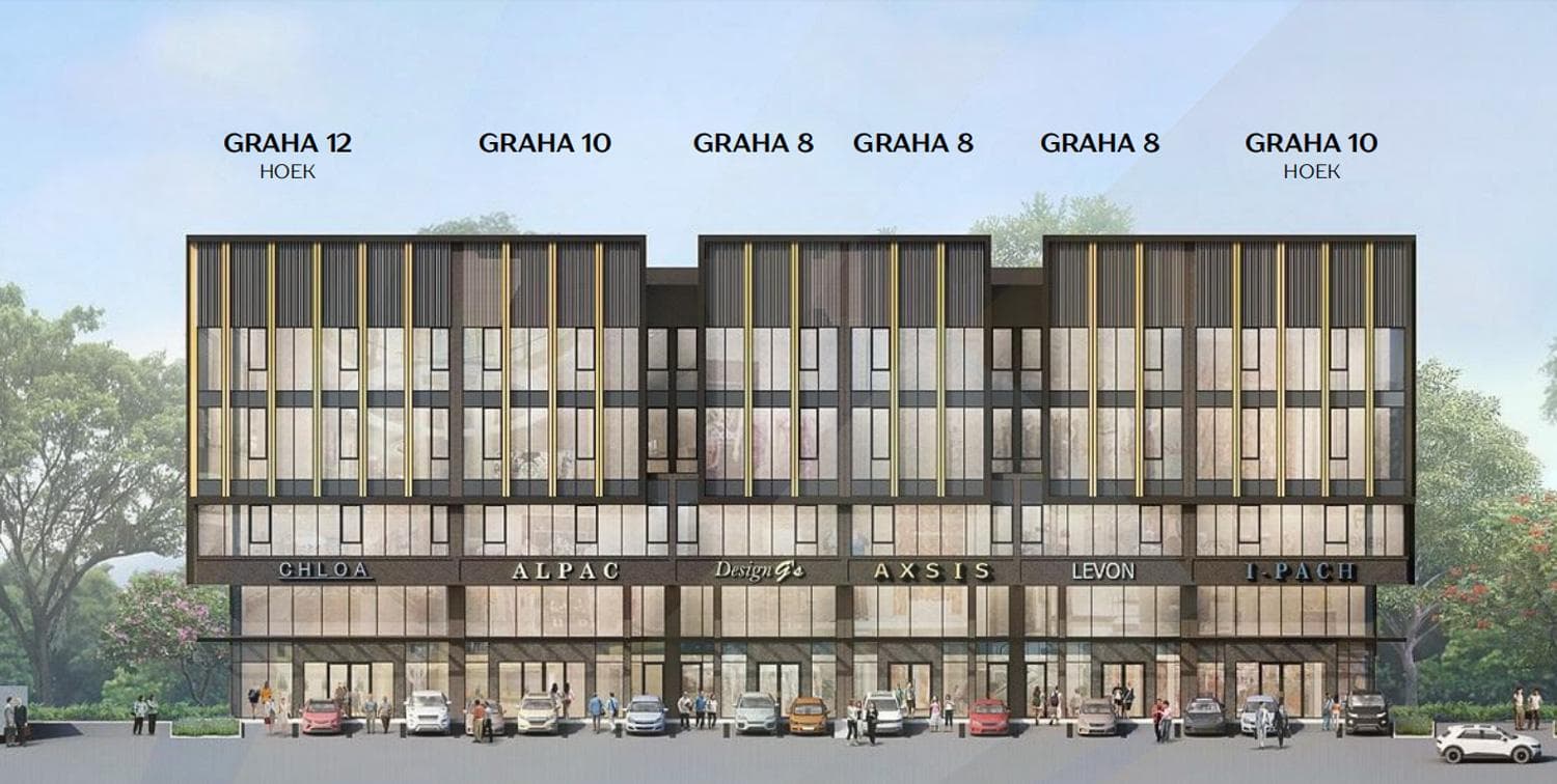 Fasad City Hub Commercial Summarecon Serpong