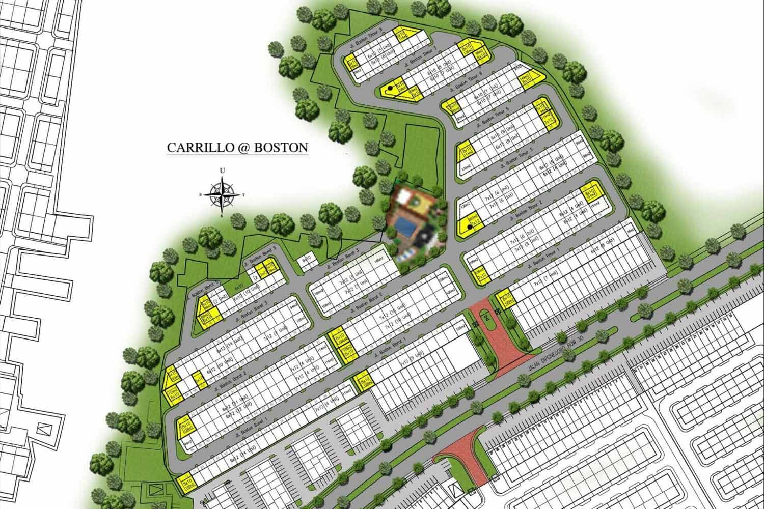 New Carrillo @Boston Village Siteplan