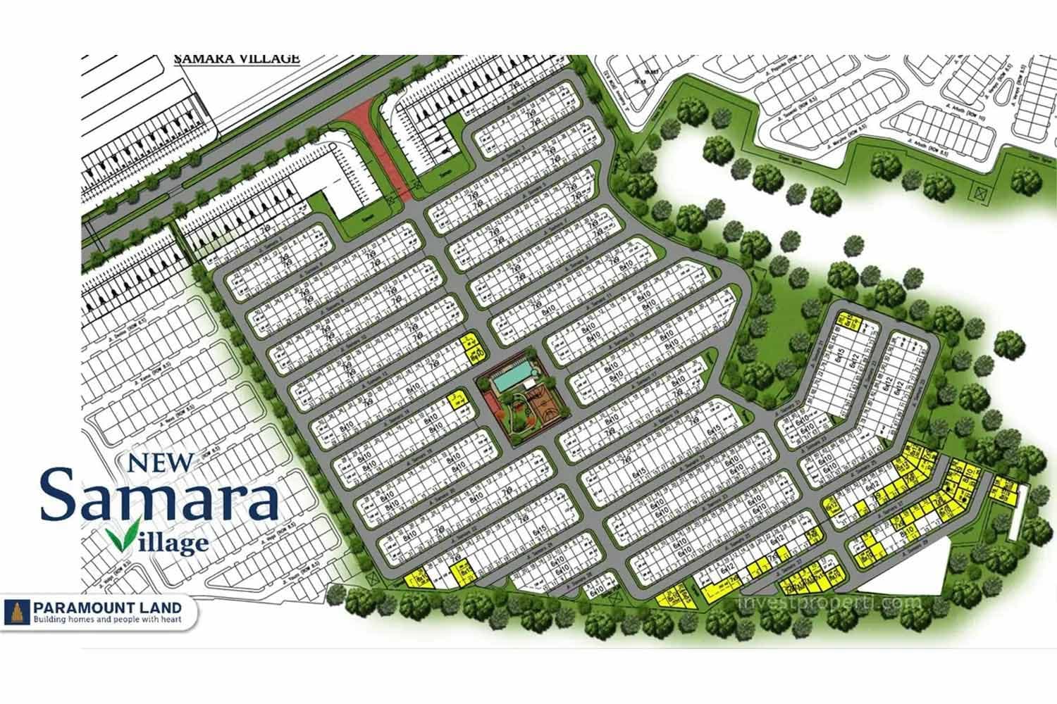 New Samara Village Siteplan