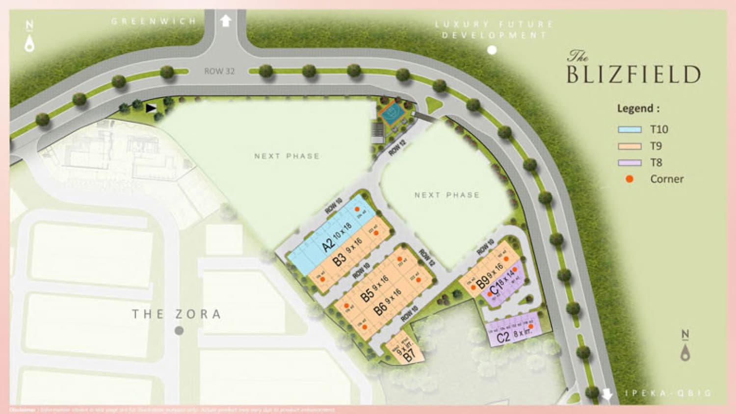 Siteplan Cluster