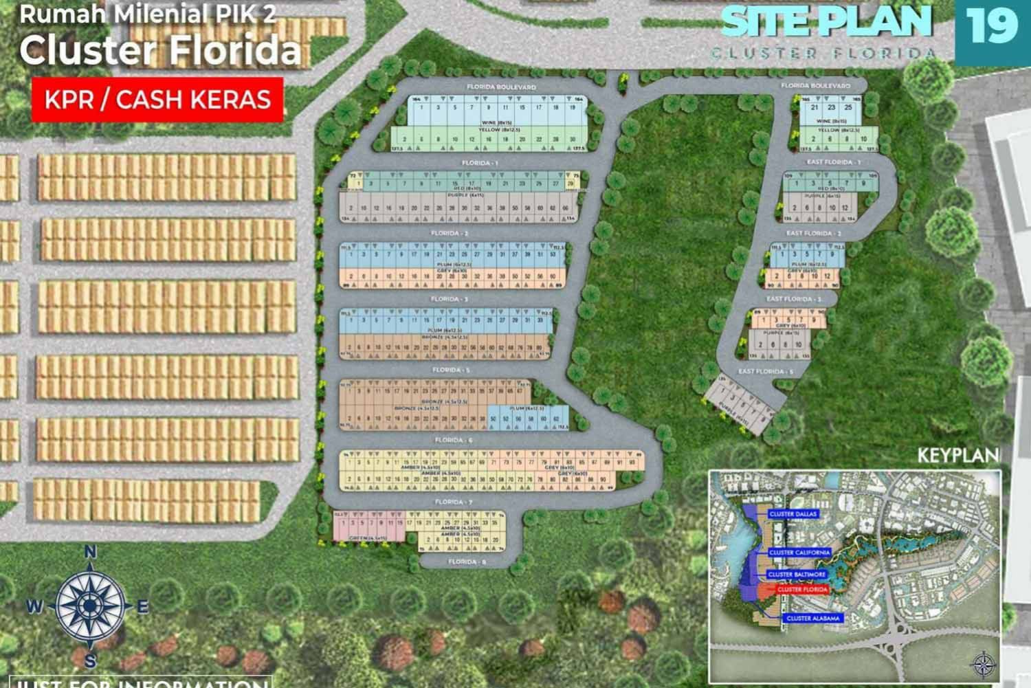 Siteplan Cluster