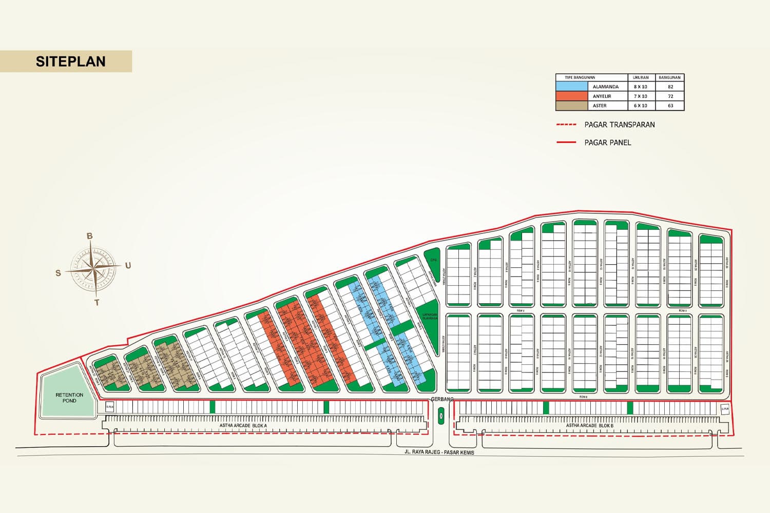 Siteplan Cluster