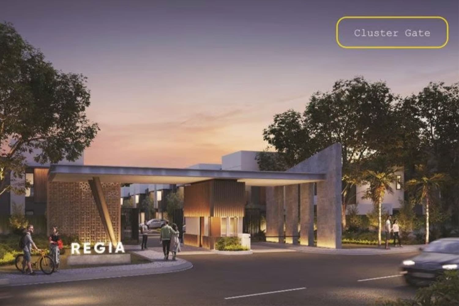 Cluster Gate Regia