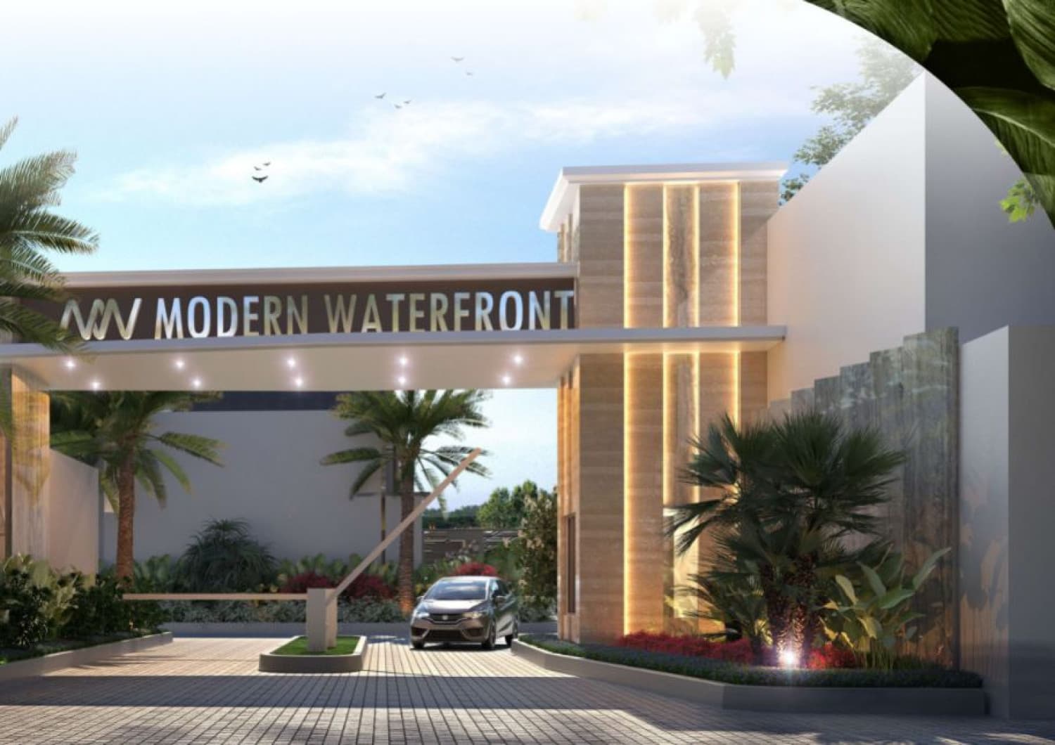 Modern Waterfront Residence