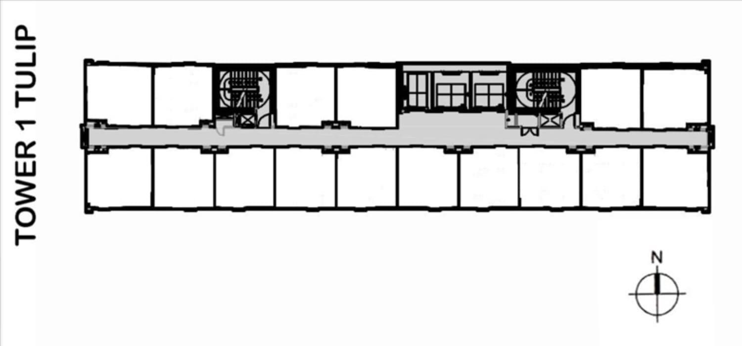 Siteplan B Residence Tower Tulip