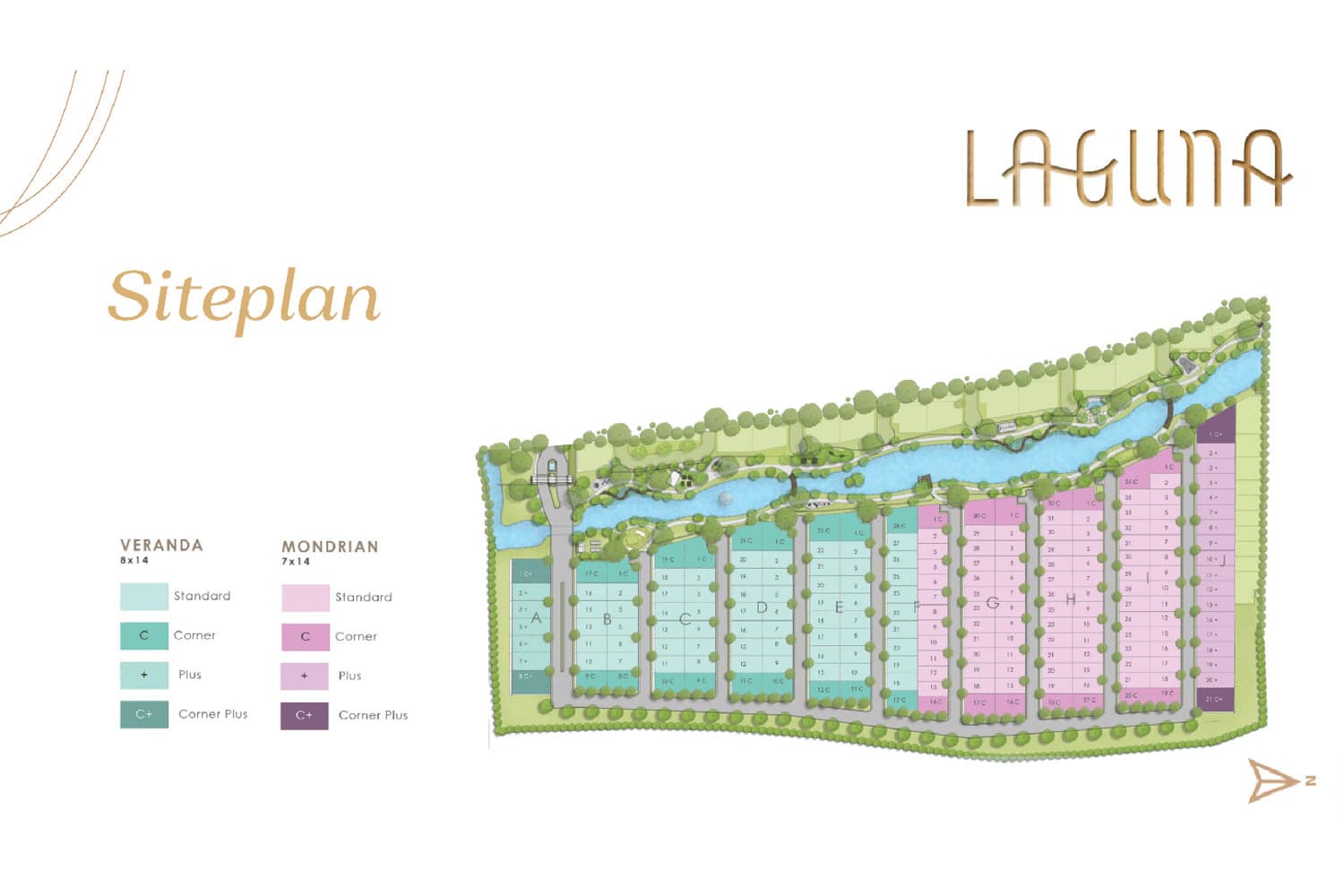 Siteplan Cluster