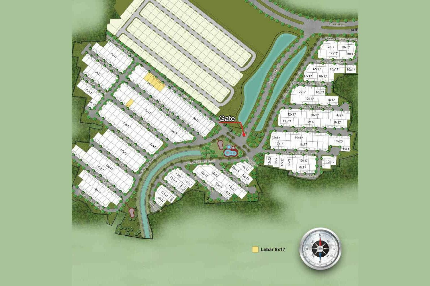 Siteplan Cluster