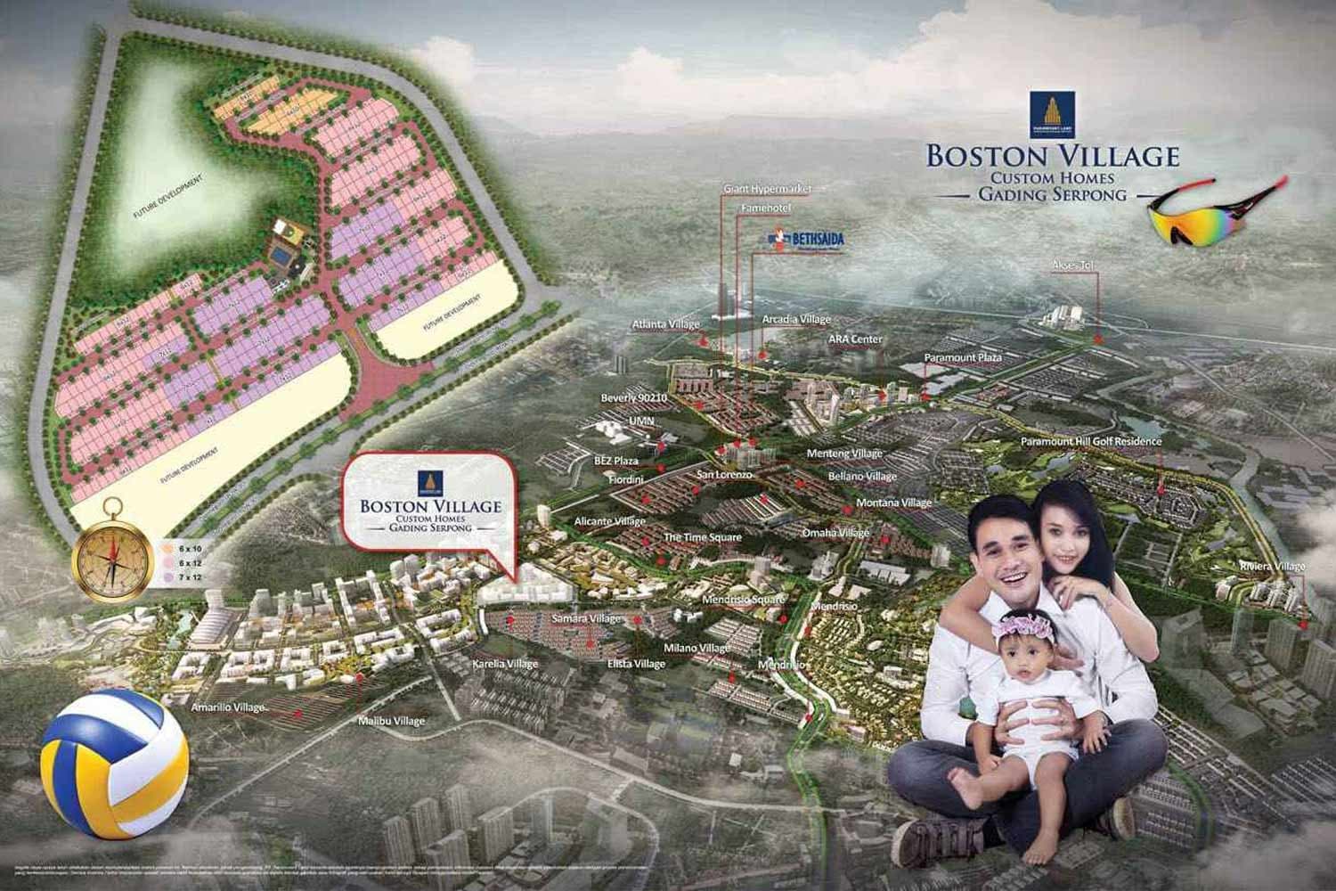 Siteplan Cluster