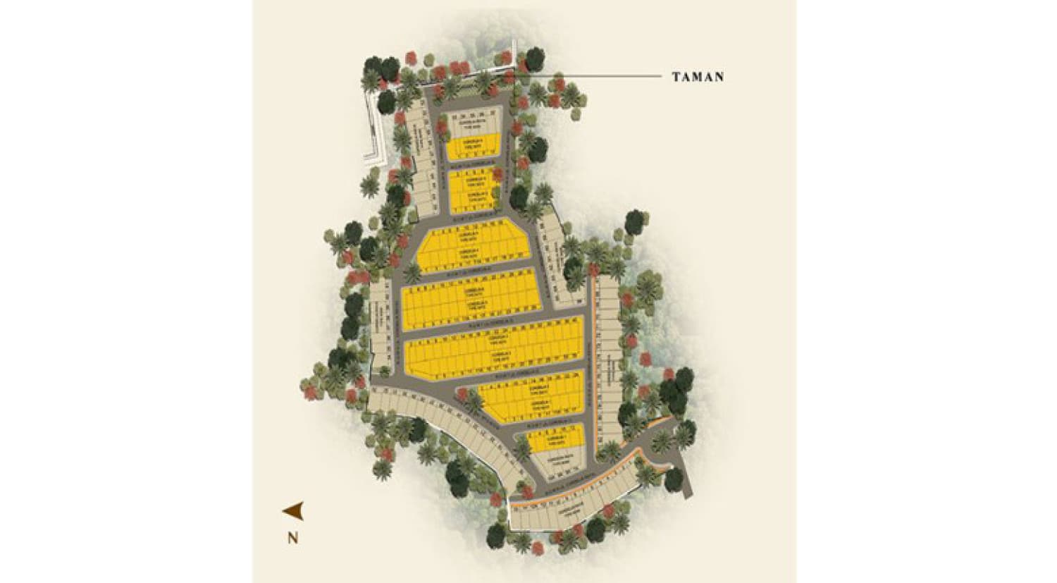 Siteplan Cluster