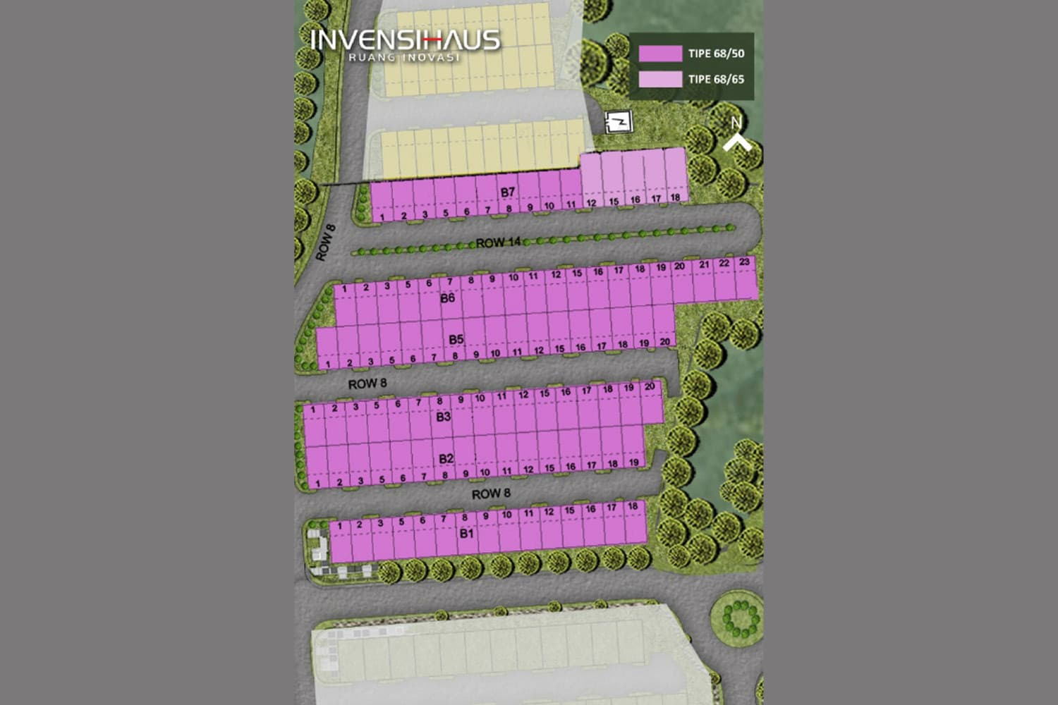 Siteplan Cluster