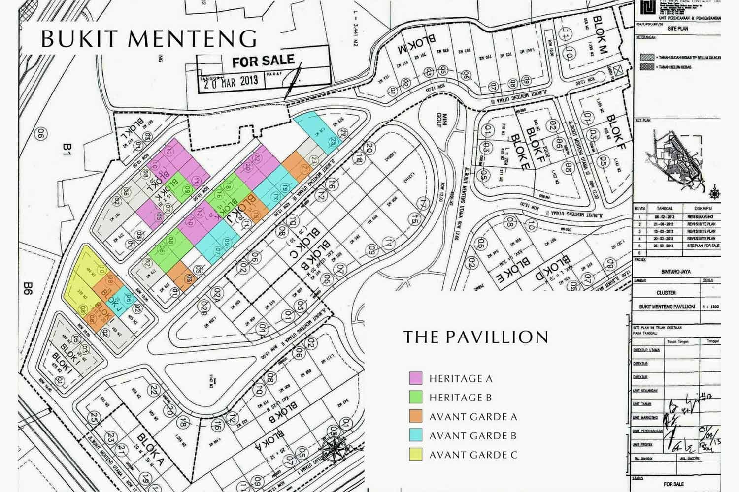 Siteplan Cluster