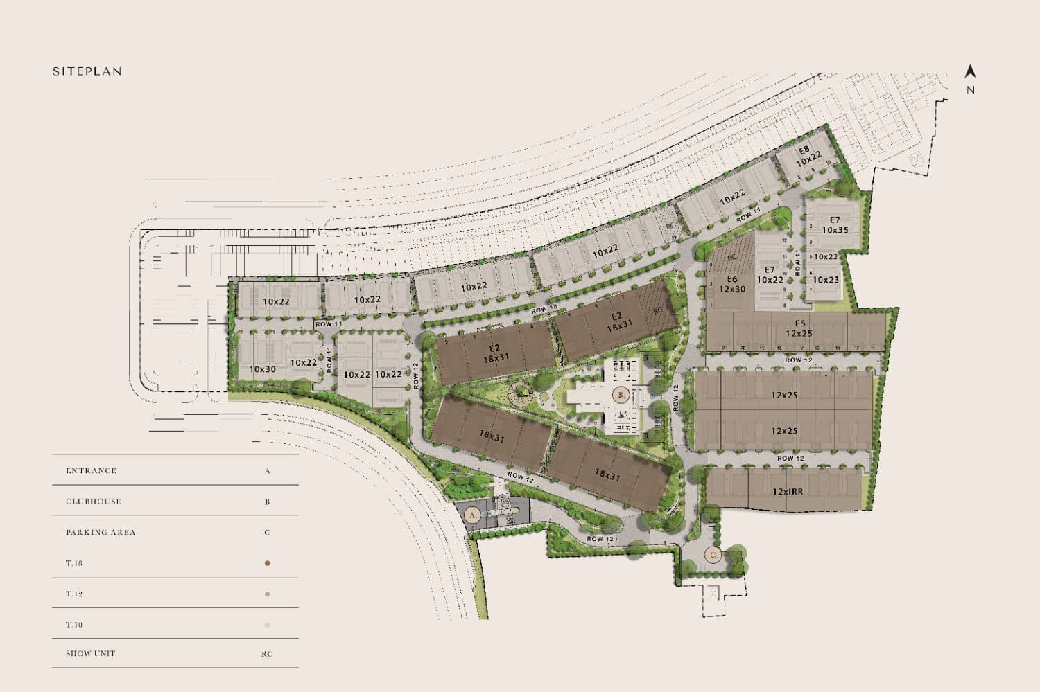 Siteplan Enchante Residence BSD