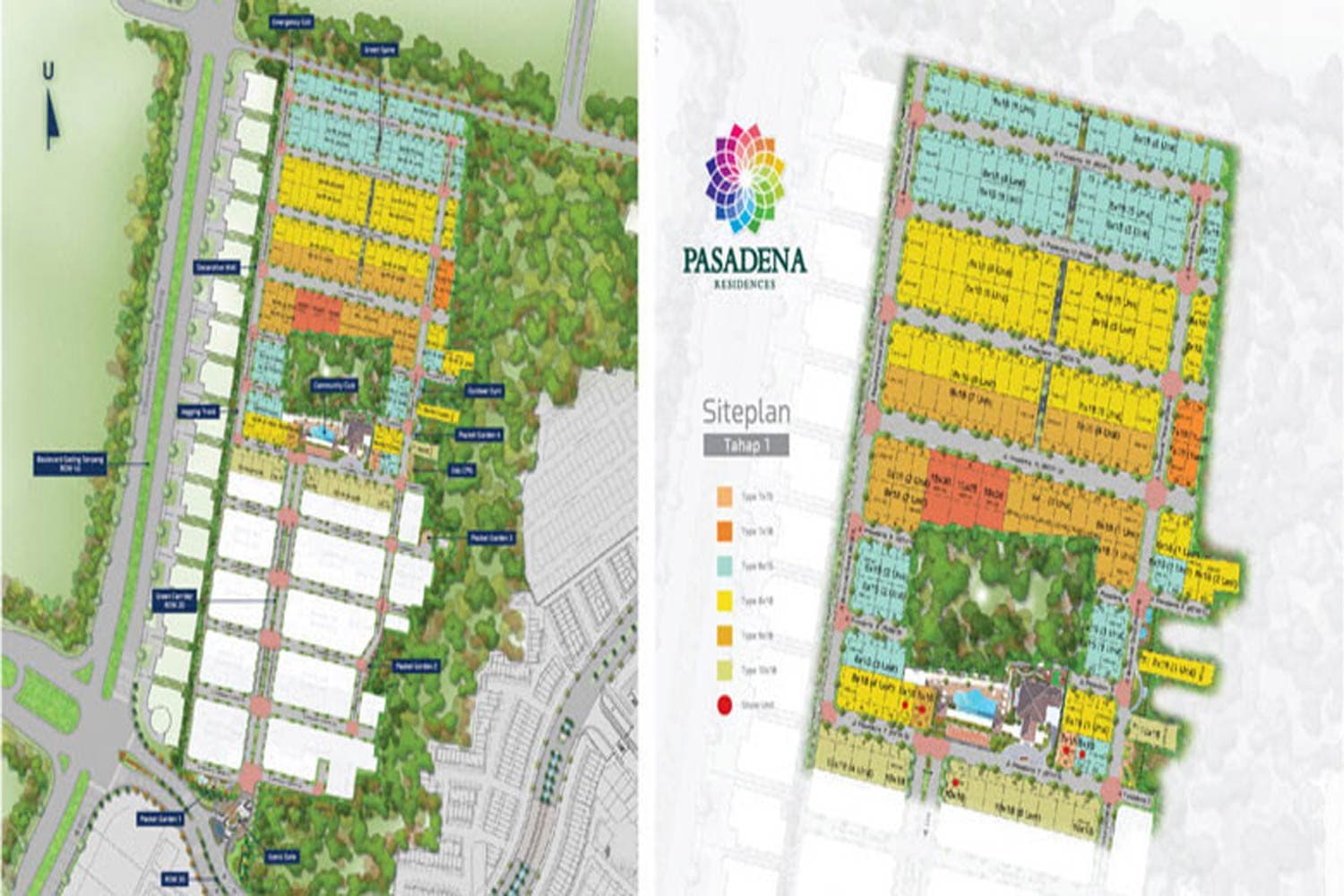 Siteplan Pasadena Paramount Land