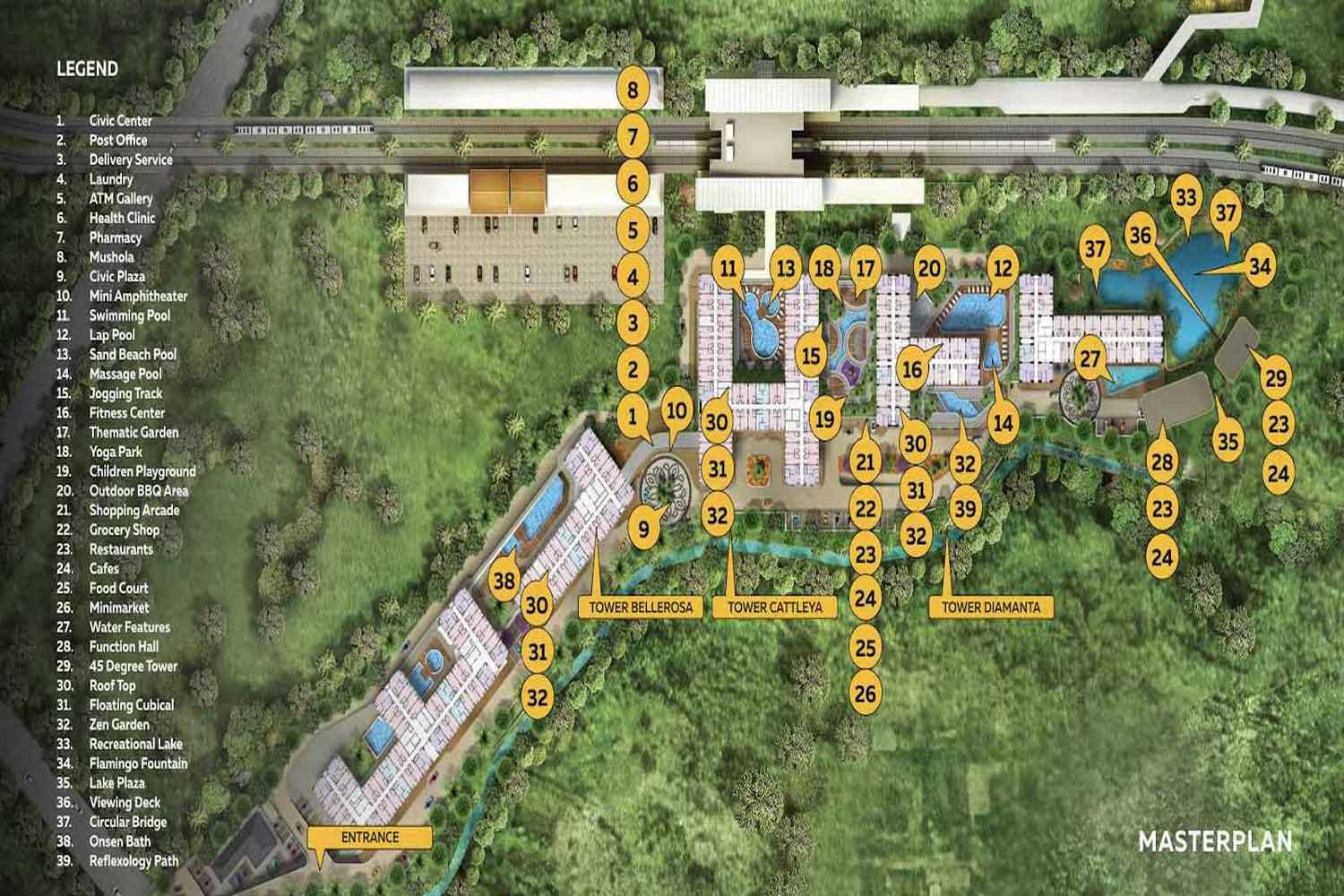 Siteplan Serpong Garden Apartment