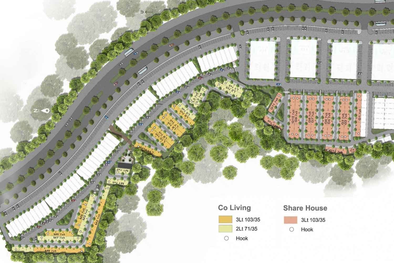 Siteplan Zena The Mozia