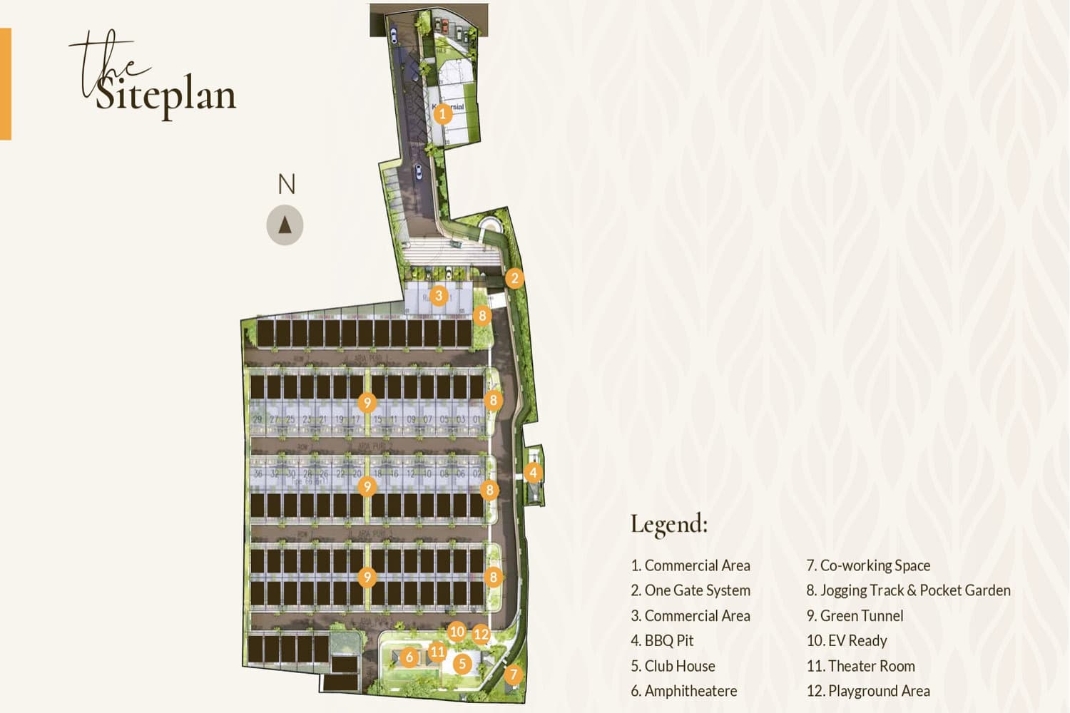 Siteplan Aria Puri