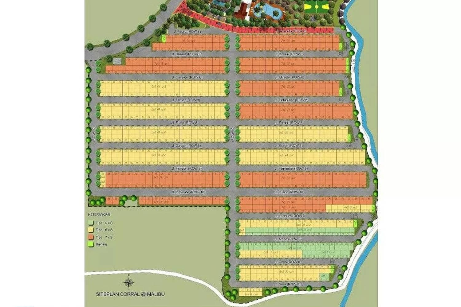 Siteplan Cluster