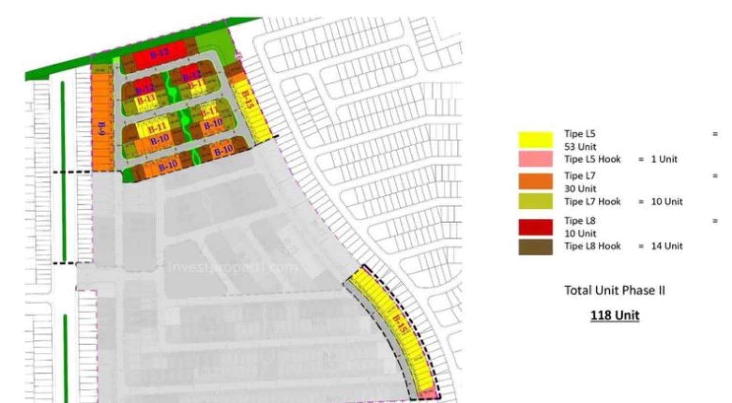 Siteplan Cluster