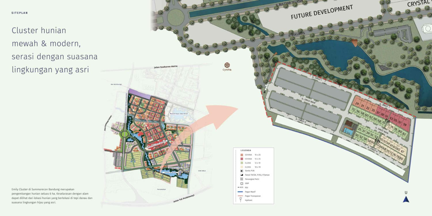 Siteplan Cluster