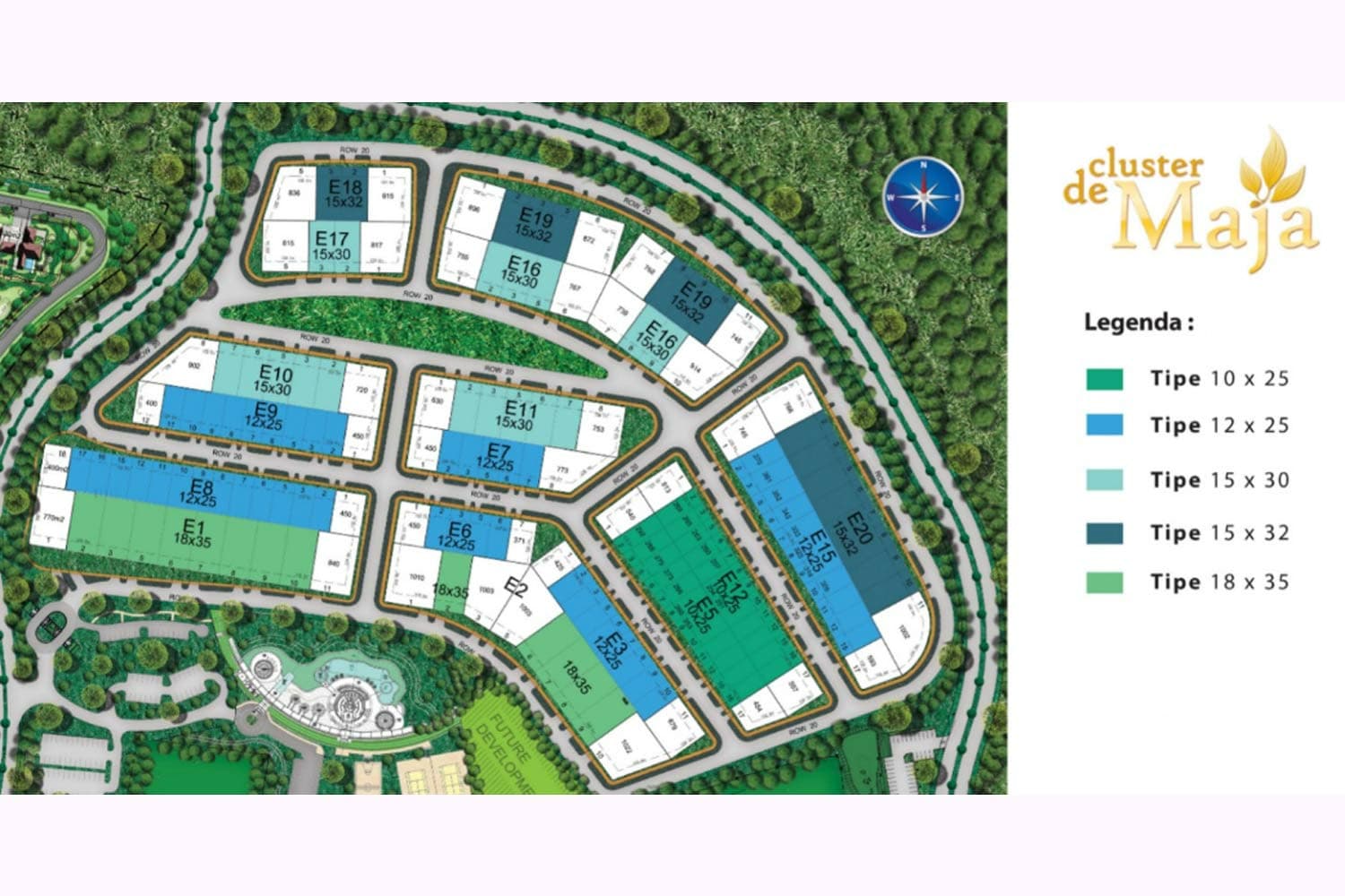 Siteplan Cluster