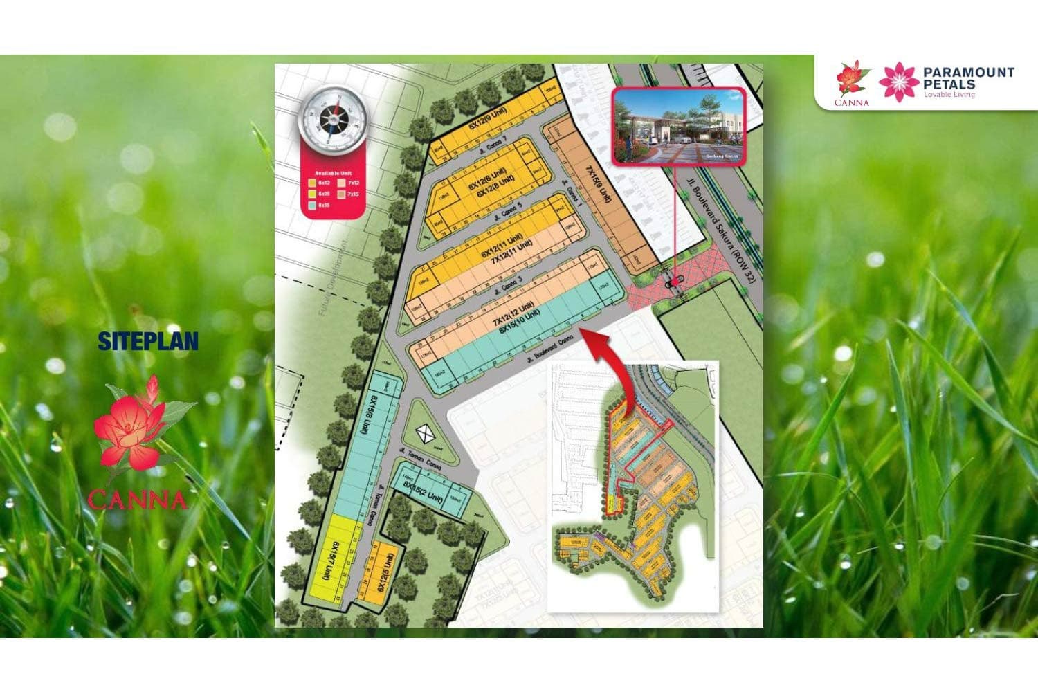 Siteplan Cluster