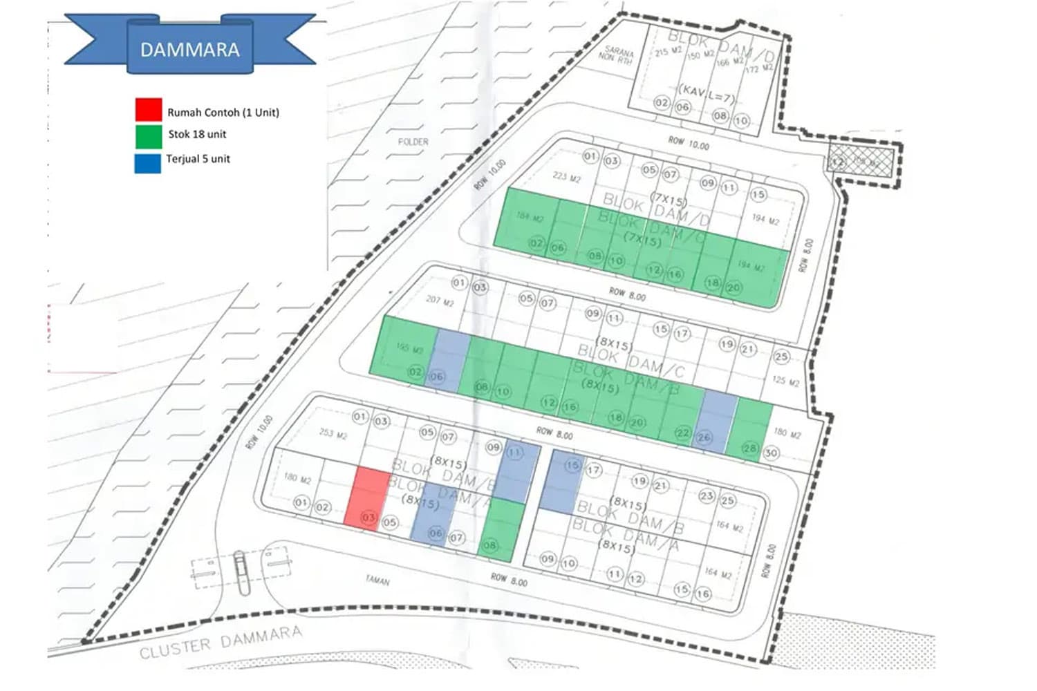 Siteplan Cluster