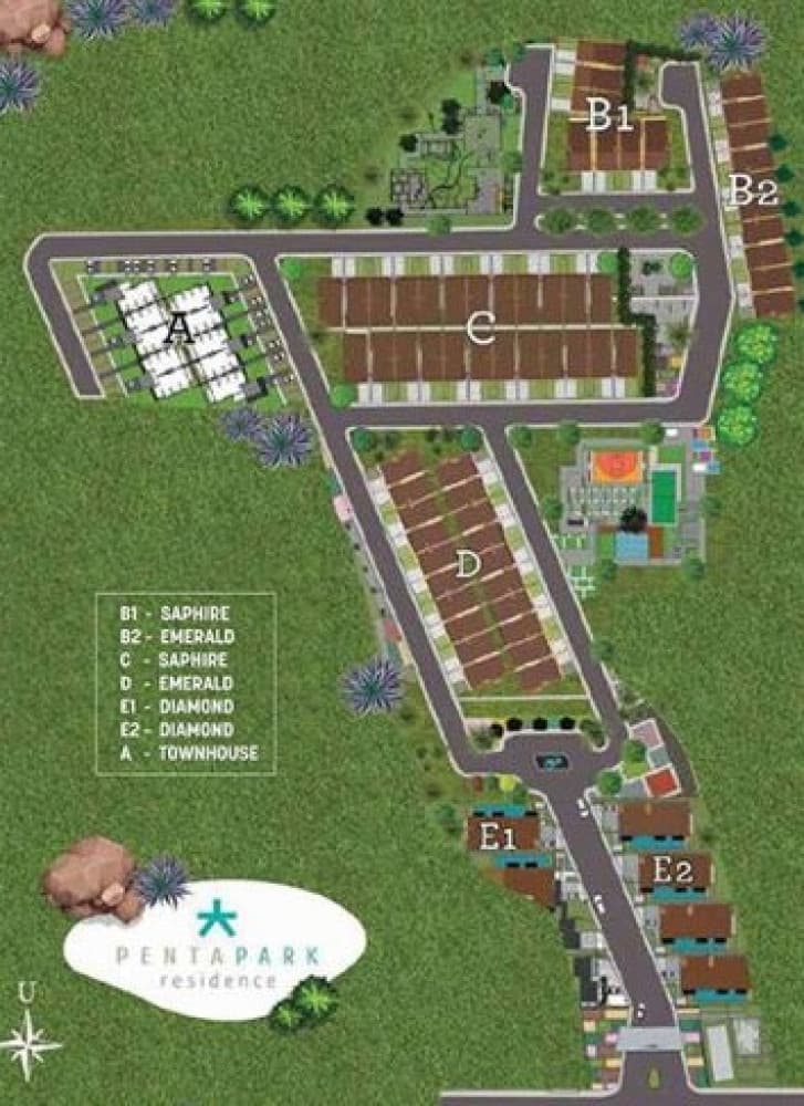 Siteplan Cluster