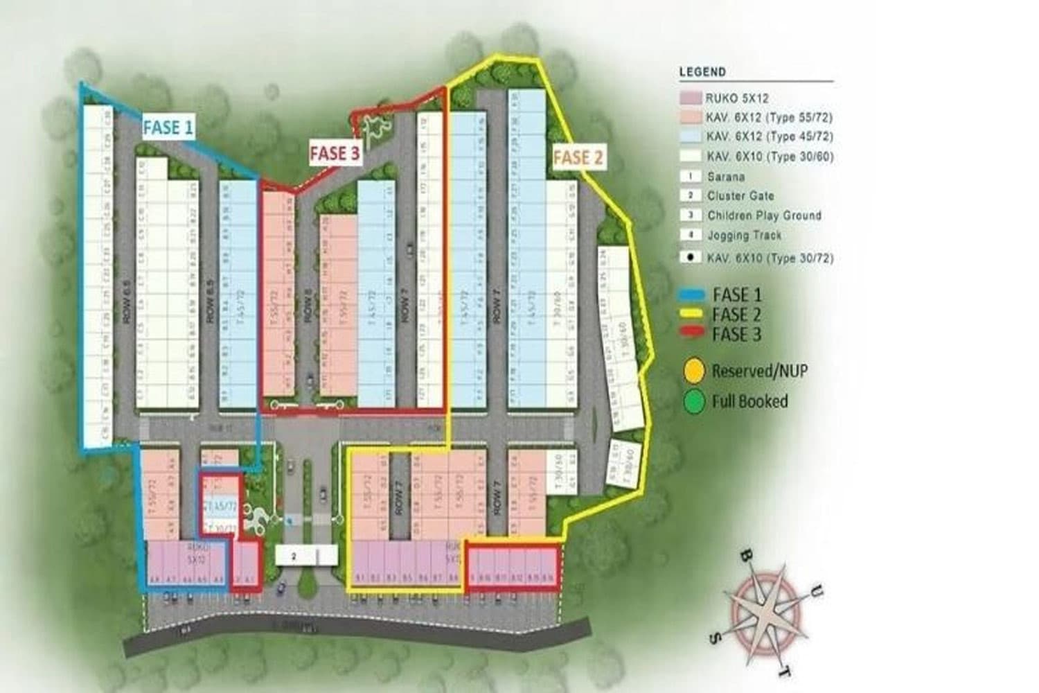 Siteplan Samira Regency Bekasi