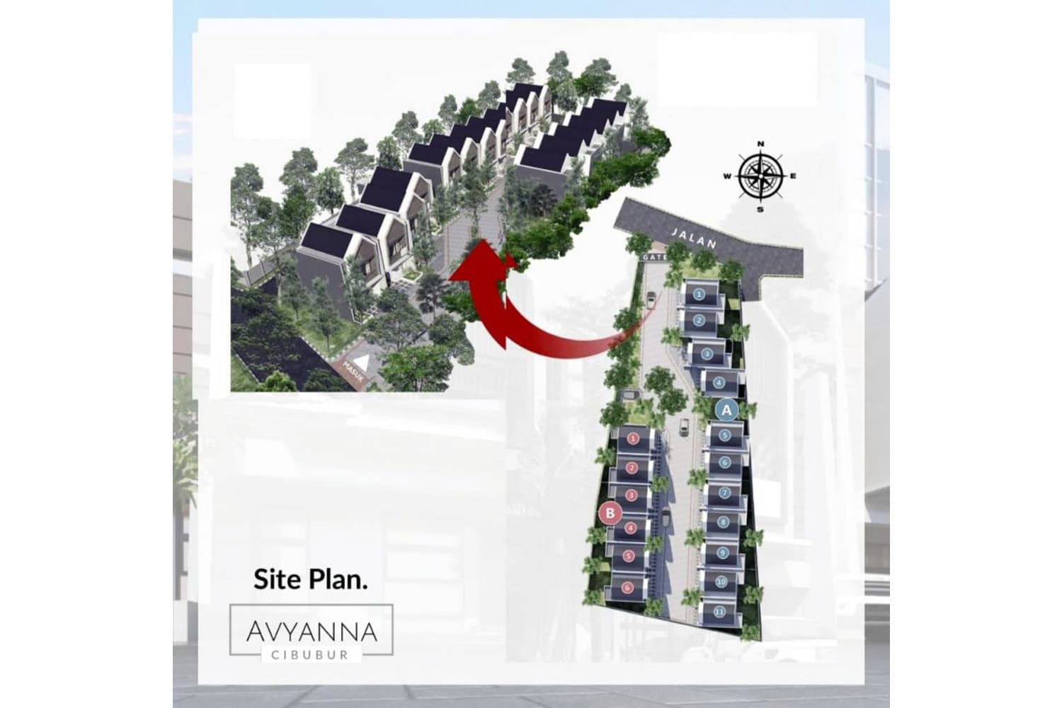 Siteplan Cluster