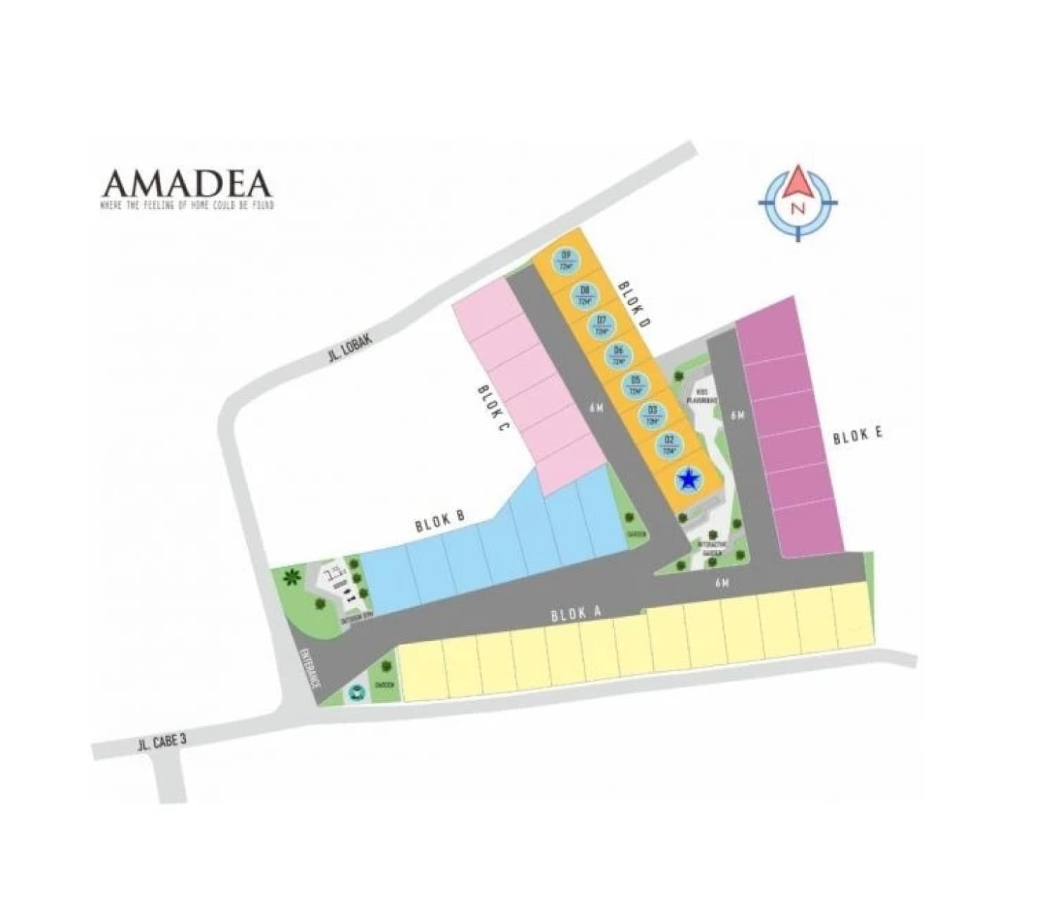 Siteplan Cluster