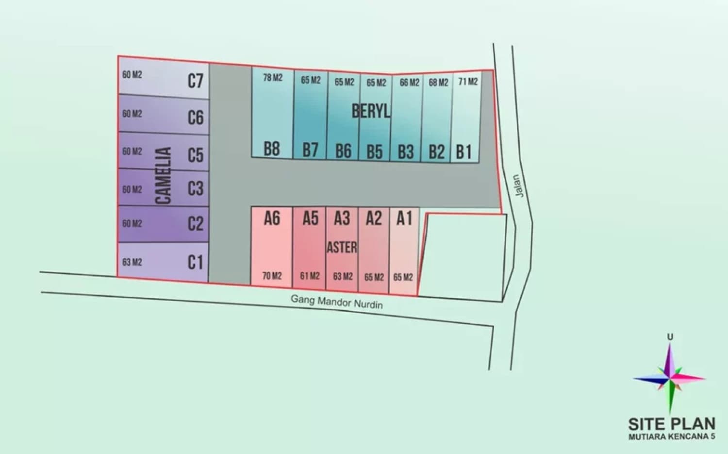 Siteplan Cluster