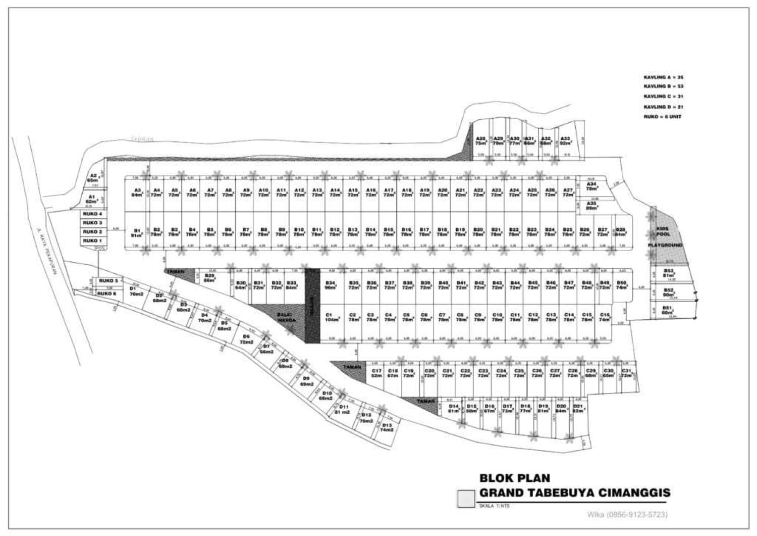 Siteplan Cluster