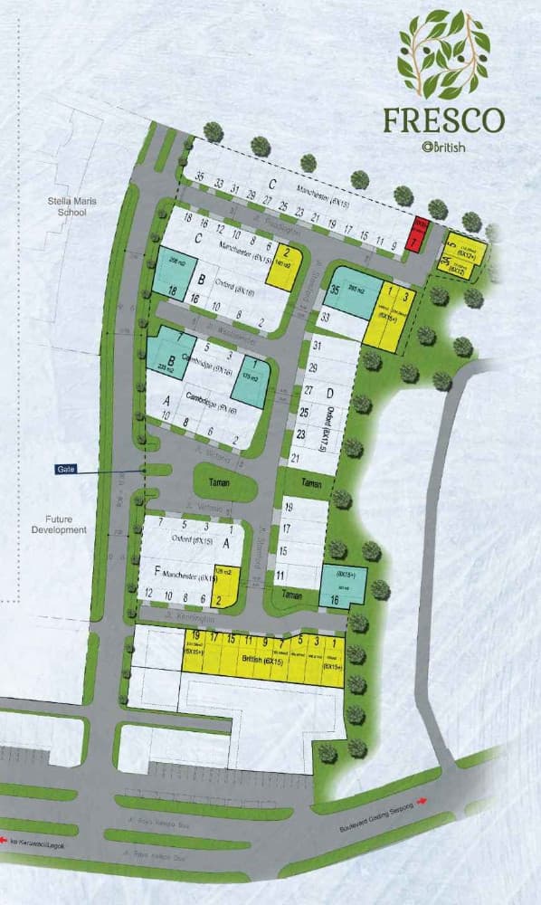 Siteplan Cluster