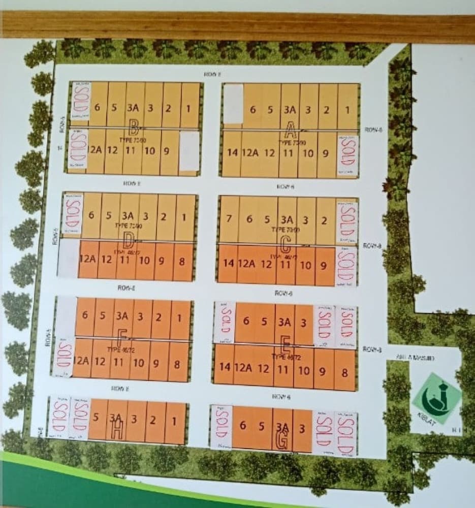 siteplan Botanical View Residence