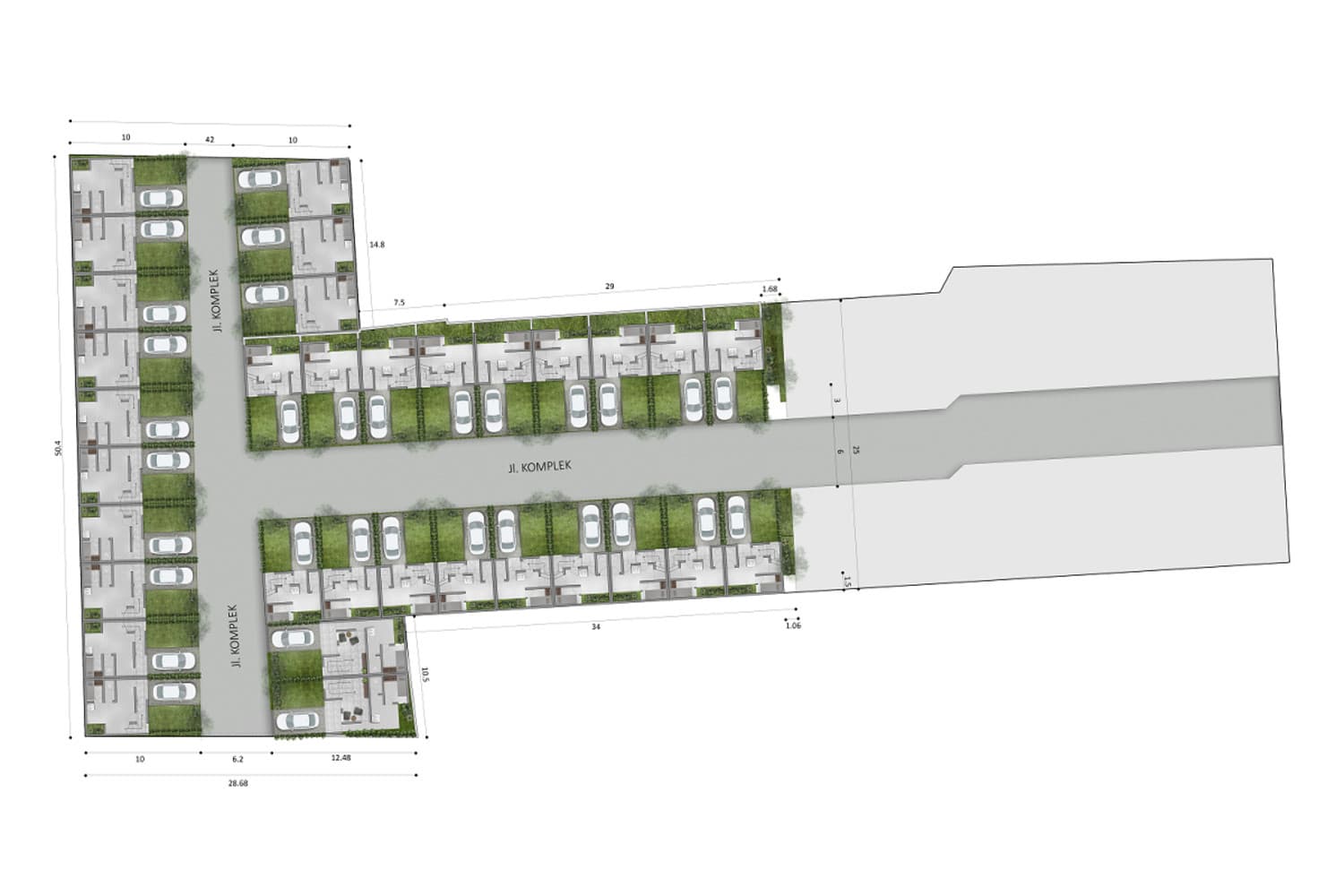 Siteplan Cluster