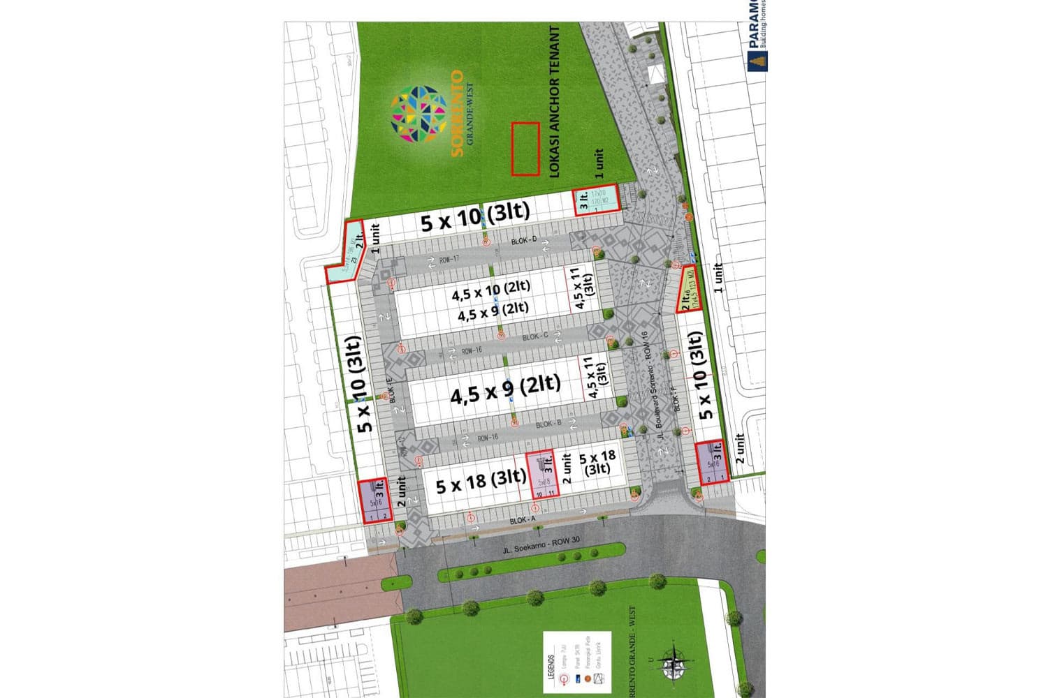 Siteplan Cluster