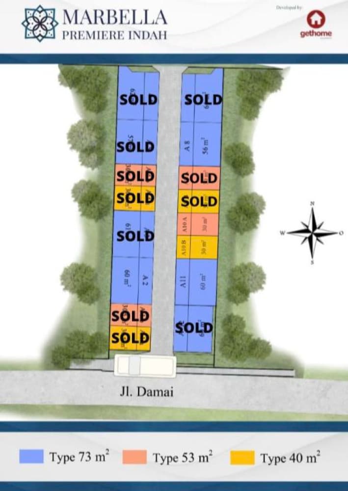 Siteplan Marbella Premiere Indah